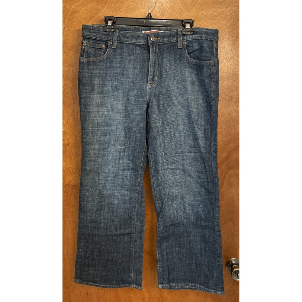 Gap Jeans Womens 14 Ankle Essential Fit 1969 Bootcut Stretch Denim Medium Wash